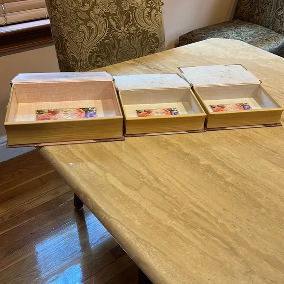 Fake Book Box, it looks like real books used for storage or decoration. - Picture 4 of 14